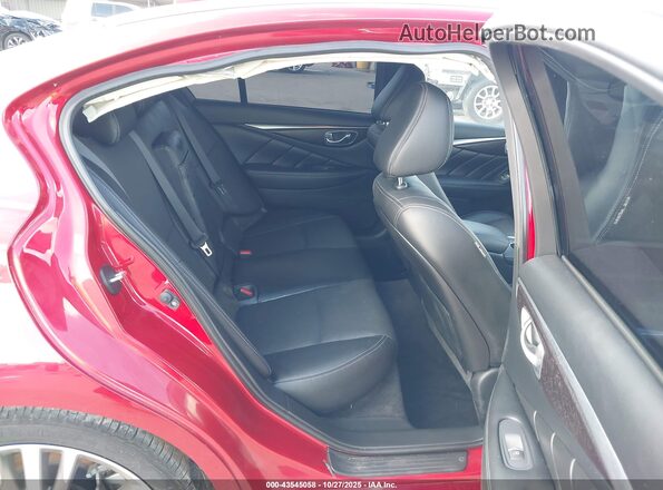 JN1EV7CP0PM512405 2023 INFINITI Q50 Красный Вид наклейки с VIN-кодом