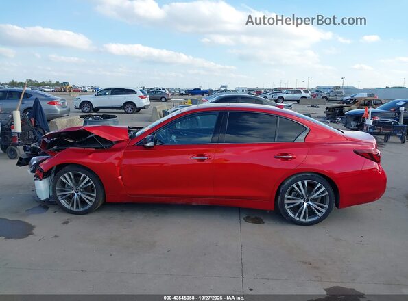 JN1EV7CP0PM512405 2023 INFINITI Q50 Красный 