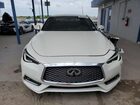 2018 Infiniti Q60 Luxe 300 White vin: JN1EV7EK3JM343148