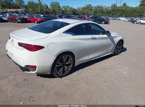 JN1EV7EK9JM340545 2018 INFINITI Q60 Белый Задняя правая четверть