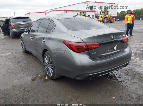 JN1FV7DR6PM590532 2023 INFINITI Q50 Серый Задняя левая четверть