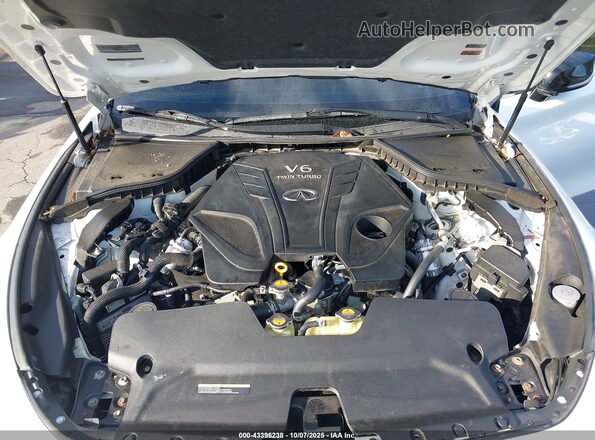 JN1FV7LL6MM560097 2021 INFINITI Q60 White უკანა ხედი