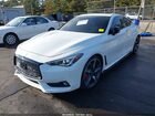 2021 Infiniti Q60 Red Sport 400 Awd White vin: JN1FV7LL6MM560097