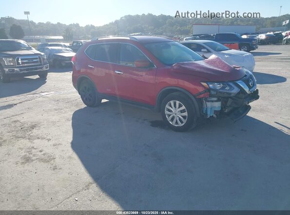 JN8AT2MTXHW384751 2017 NISSAN ROGUE Red წინა მარჯვენა
