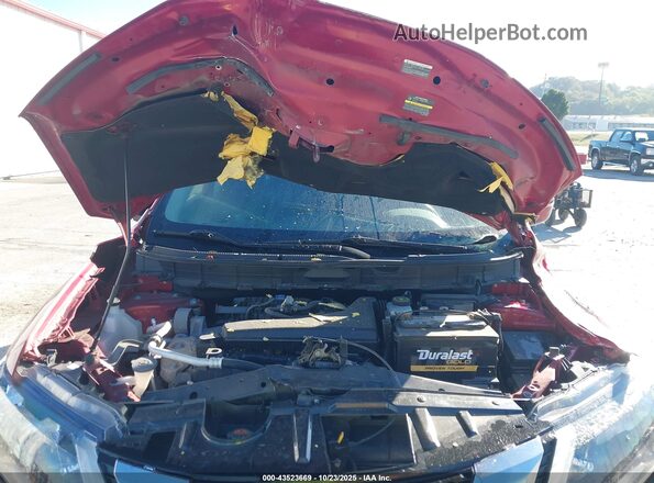 JN8AT2MTXHW384751 2017 NISSAN ROGUE Red უკანა ხედი