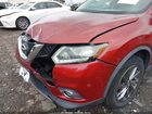 2016 Nissan Rogue Sl Красный vin: JN8AT2MV4GW132011