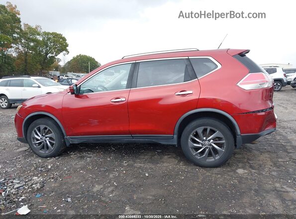 JN8AT2MV4GW132011 2016 NISSAN ROGUE Красный Панорамный вид салона 360°
