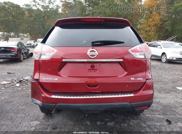 JN8AT2MV4GW132011 2016 NISSAN ROGUE Красный 