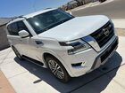 2021 Nissan Armada Sv Белый vin: JN8AY2AC6M9148094