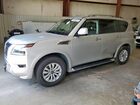 2022 Nissan Armada S Silver vin: JN8AY2AC9N9161245