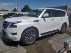 2021 Nissan Armada Sv White vin: JN8AY2AD0M9662953