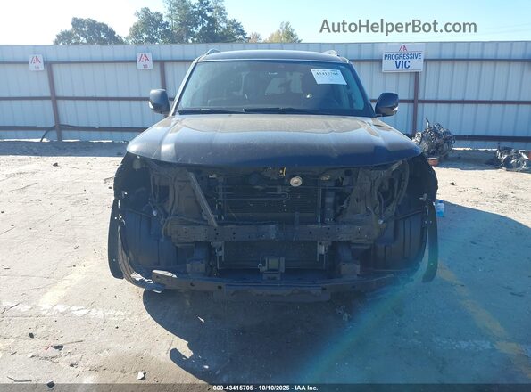 JN8AY2ADXM9662121 2021 NISSAN ARMADA Черный Вид задней части салона