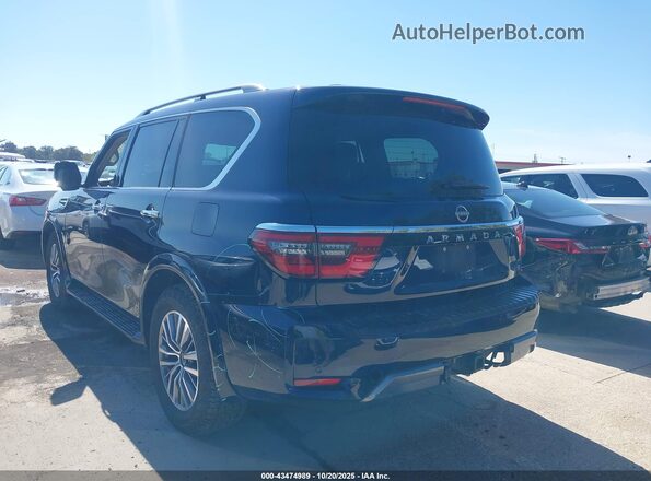 JN8AY2BA2P9401932 2023 NISSAN ARMADA Navy Задняя левая четверть