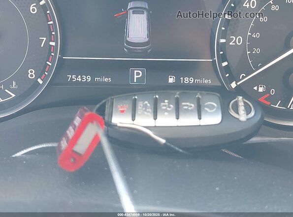 JN8AY2BA2P9401932 2023 NISSAN ARMADA Navy Вид панели приборов