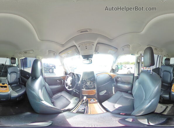JN8AY2BA8M9371069 2021 NISSAN ARMADA Silver Widok wnętrza 360 stopni