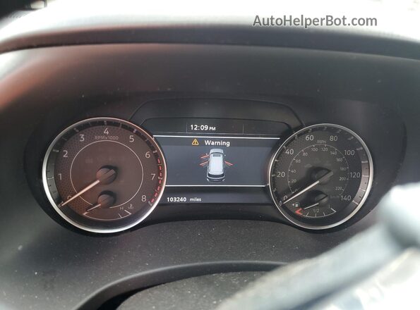 JN8AY2BA9M9370979 2021 NISSAN ARMADA Черный Вид щитка приборов
