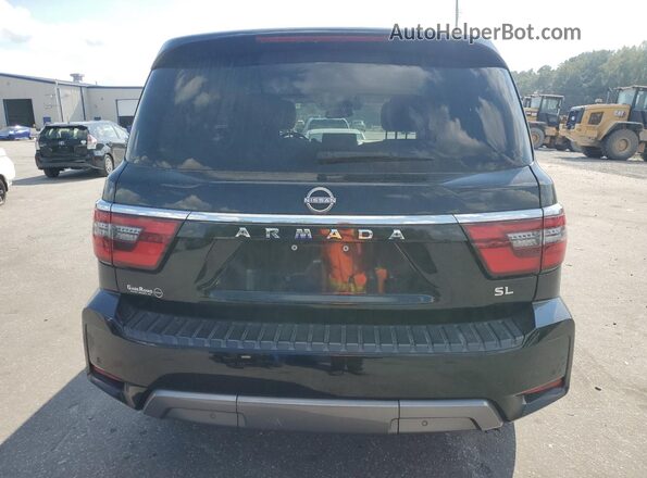 JN8AY2BA9M9370979 2021 NISSAN ARMADA Черный Вид сзади
