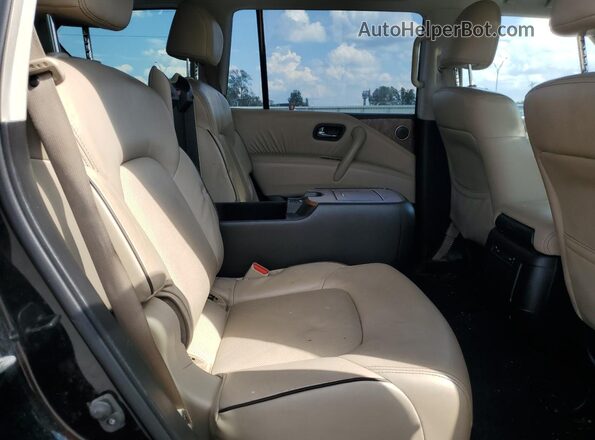 JN8AY2BA9M9370979 2021 NISSAN ARMADA Черный Вид задней части салона