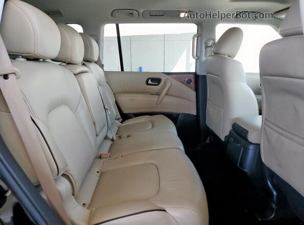 JN8AY2BD3P9695223 2023 NISSAN ARMADA Черный Вид задней части салона