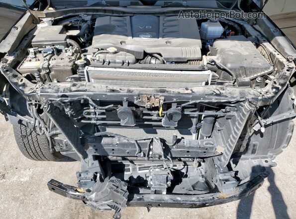 JN8AY2BD3P9695223 2023 NISSAN ARMADA Черный Вид подкапотного пространства