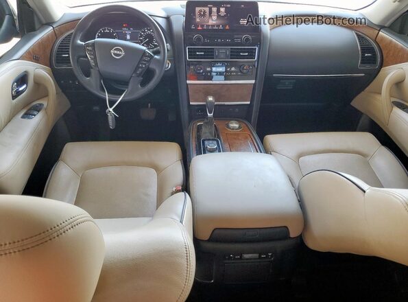 JN8AY2BD3P9695223 2023 NISSAN ARMADA Черный Вид панели приборов