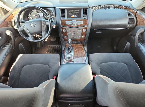 JN8AY2NC3L9617618 2020 NISSAN ARMADA Blue Widok deski rozdzielczej
