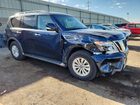 2020 Nissan Armada Sv Blue vin: JN8AY2NC3L9617618