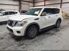 2018 Nissan Armada Platinum White vin: JN8AY2NF3J9333316