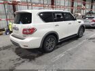 2018 Nissan Armada Platinum White vin: JN8AY2NF3J9333316