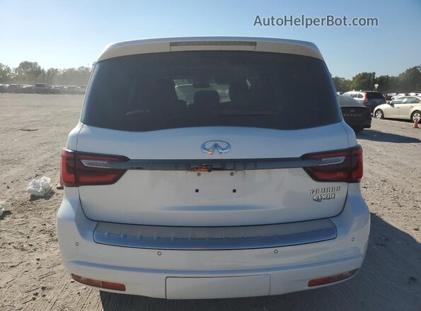 JN8AZ2AD0M9861319 2021 INFINITI QX80 White Հետևի տեսք