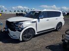 2023 Infiniti Qx80 Luxe White vin: JN8AZ2AE7P9306381