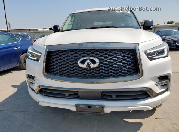 JN8AZ2AEXR9326563 2024 INFINITI QX80 White Вид спереду