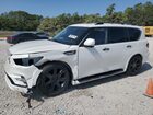 2021 Infiniti Qx80 Luxe White vin: JN8AZ2AF5M9716309