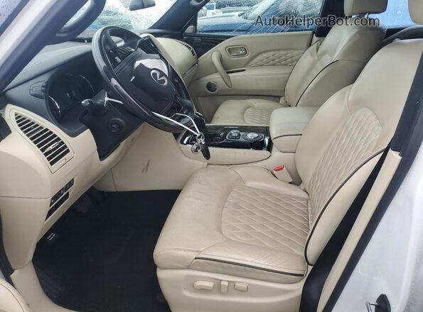 JN8AZ2BF8M9721602 2021 INFINITI QX80 Белый Вид салона спереди