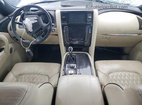 JN8AZ2BF8M9721602 2021 INFINITI QX80 Белый Вид панели приборов