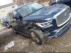 2020 Infiniti Qx80 Luxe Awd Blue vin: JN8AZ2NE5L9253667