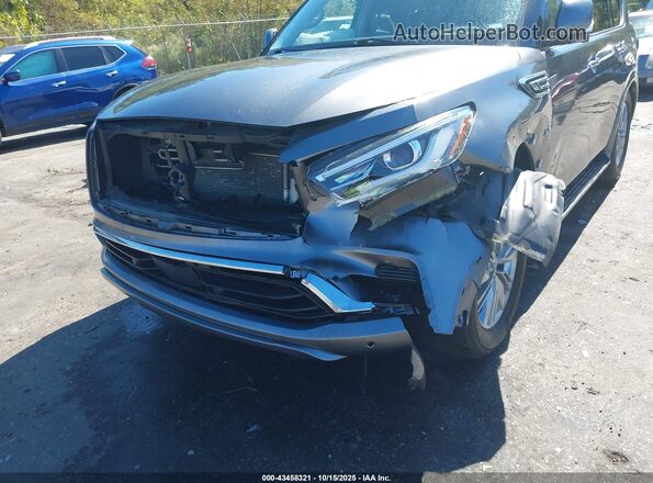 JN8AZ2NF4L9702698 2020 INFINITI QX80 Gray Widok z przodu