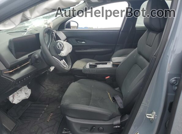 JN8DF0BF1SM769009 2025 NISSAN ARIYA Gray Widok wnętrza z przodu
