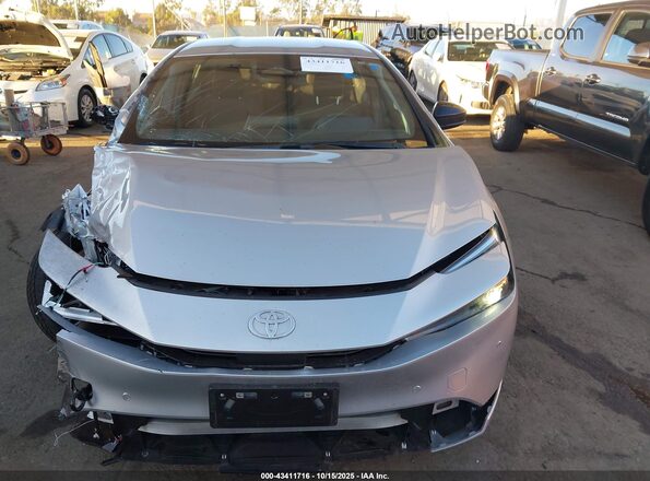 JTDACACU2S3049217 2025 TOYOTA PRIUS PLUG-IN HYBRID Серебряный Вид задней части салона