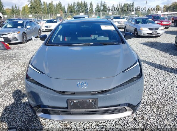 JTDACACU9R3017326 2024 TOYOTA PRIUS PRIME Серый Вид задней части салона