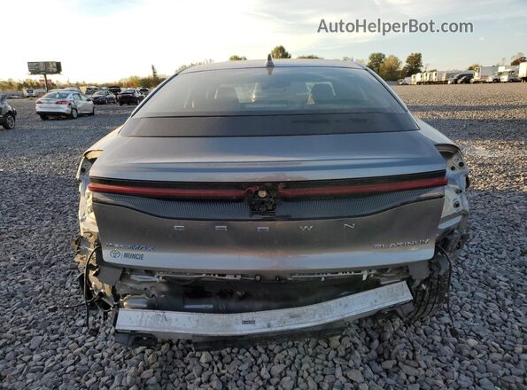 JTDAFAAF2P3003387 2023 TOYOTA CROWN Серый Вид сзади