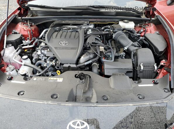 JTDAFAAF7R3008975 2024 TOYOTA CROWN Burgundy Widok wnętrza z tyłu