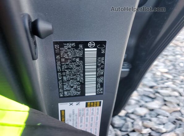 JTDAFAAFXR3006959 2024 TOYOTA CROWN Silver Widok komory silnika