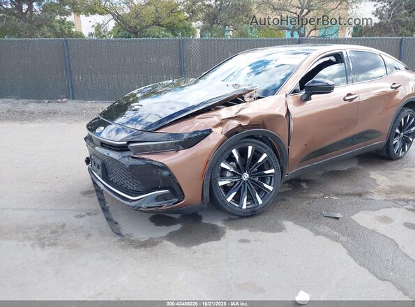 JTDAFAAFXR3008064 2024 TOYOTA CROWN Brown Вид спереду
