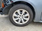 2023 Toyota Corolla Le Blue vin: JTDB4MEE2P3013947 Damage: Left Front Wheel Cover, Curb Rash, > 12 inches