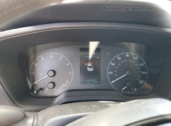 JTDB4MEE2PJ001180 2023 TOYOTA LL Blue Instrument cluster view
