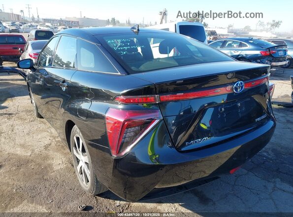 JTDBVRBD2LA008159 2020 TOYOTA MIRAI Black Tył lewy