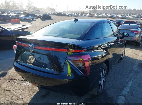 JTDBVRBD2LA008159 2020 TOYOTA MIRAI Black Tył prawy