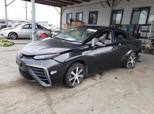 JTDBVRBD4KA006458 2019 TOYOTA MIRAI Black Передня ліва чверть