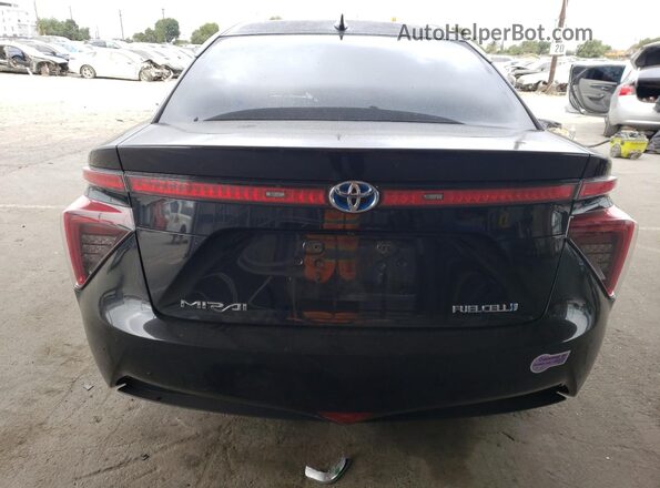 JTDBVRBD4KA006458 2019 TOYOTA MIRAI Black Вид ззаду